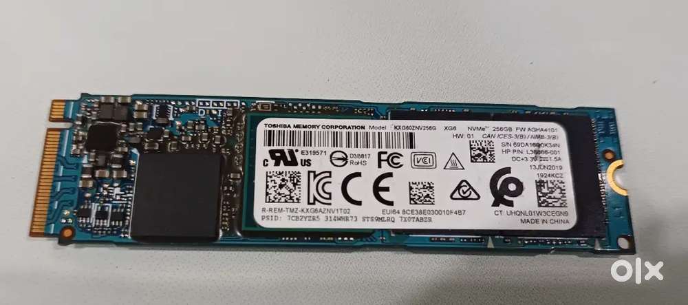 256Gb NVMe M2. SSD