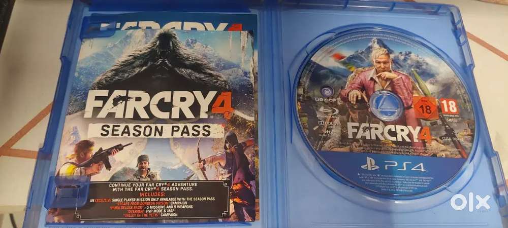Horizon Zero Dawn and FAR CRY 4  PS4