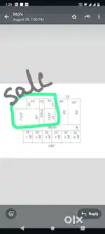 33 cents layout plot for sale