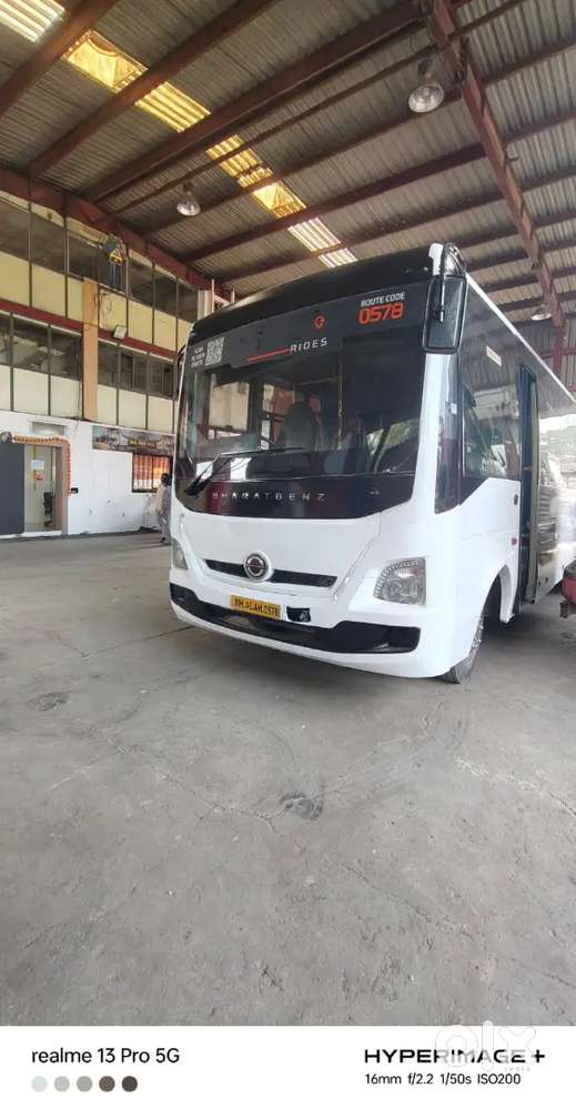 Bharat Benz 917 Staff AC Bus 35 Seater