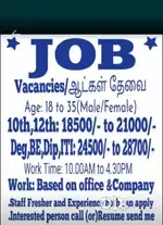 Job Vacancy Work From Home Available.