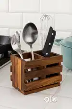 Spoon and tissue holder