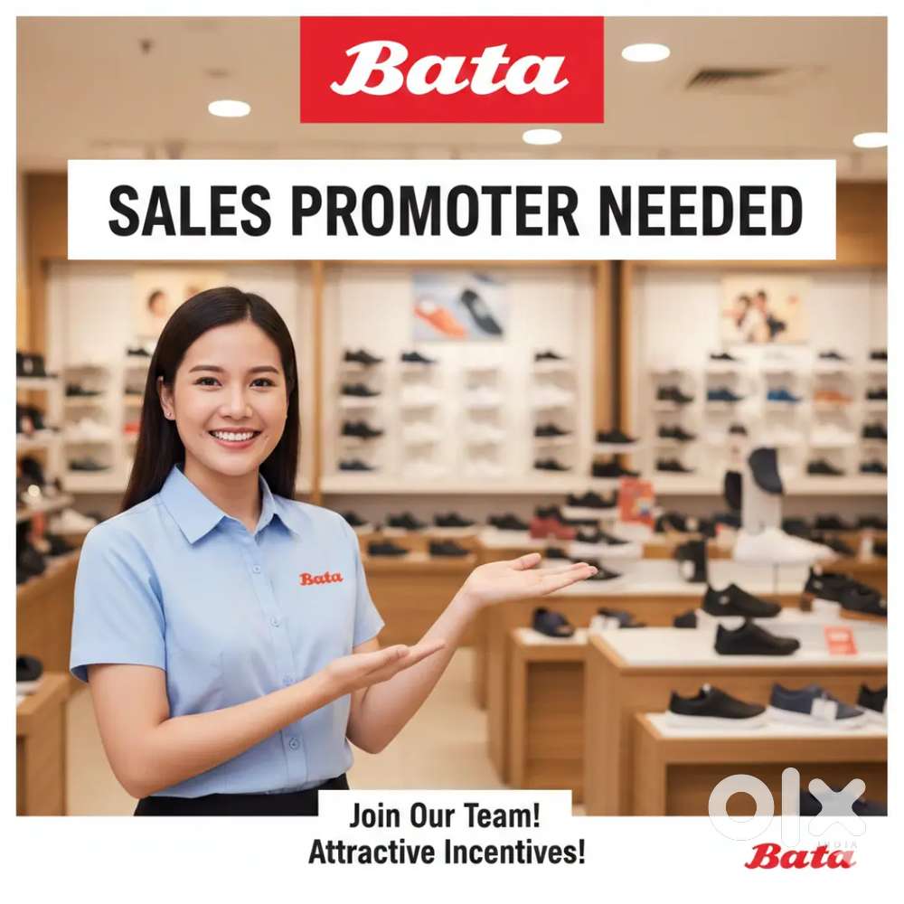 *Urgent* Required Sales promoter for bata showroom