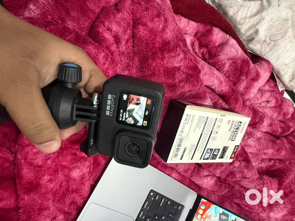 GoPro Hero9 Black 5K Action Camera - Excellent Condition with Accessor
