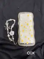 Redmi 12 5G mobile case with hanging pearls. Made n imported from chin