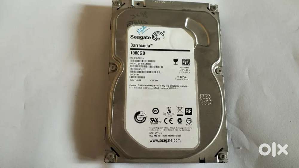 SEAGATE 1 TB (1000 )GB DESKTOP HARD DISK WITH WINDOWS 10UPDATE