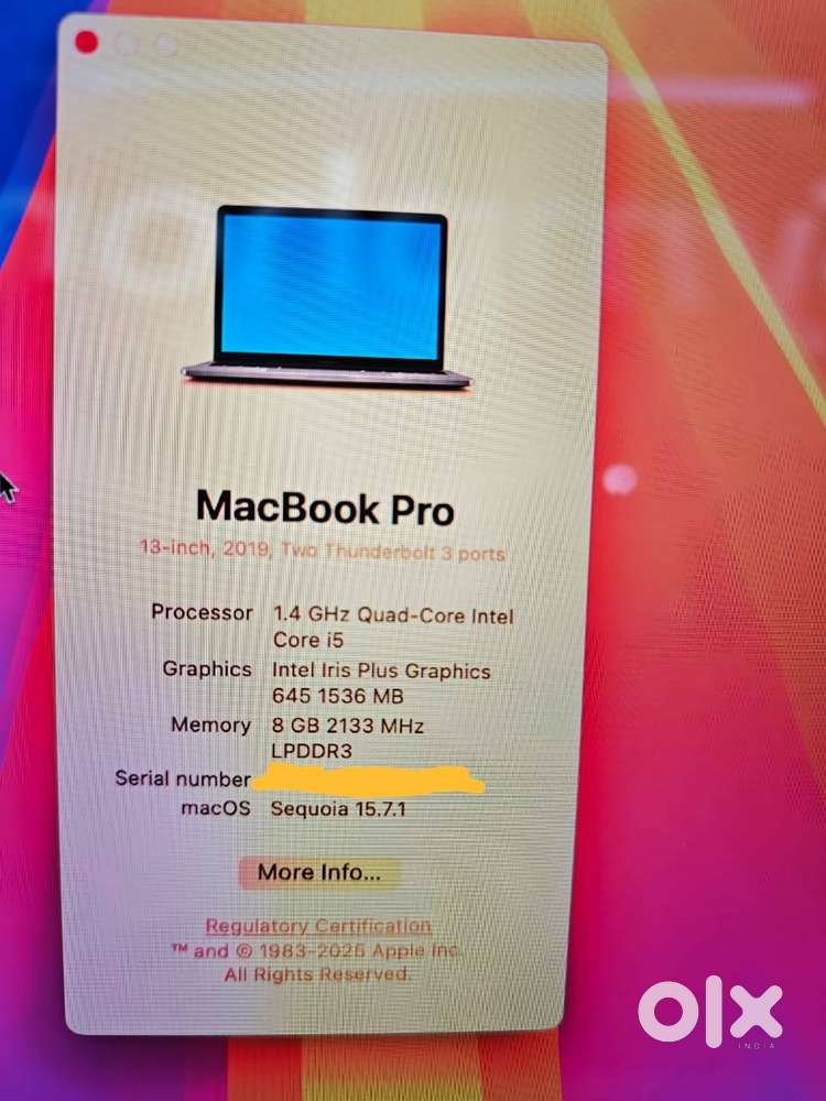 MacBook Pro (13-inch, 2019)