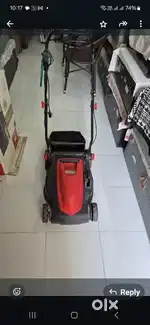 Heavy duty electric lawn mower