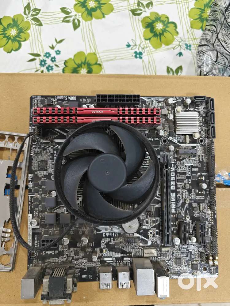 Ryzen 5 1600, Asus Prime B350m-k and 16GB DDR4 Ram