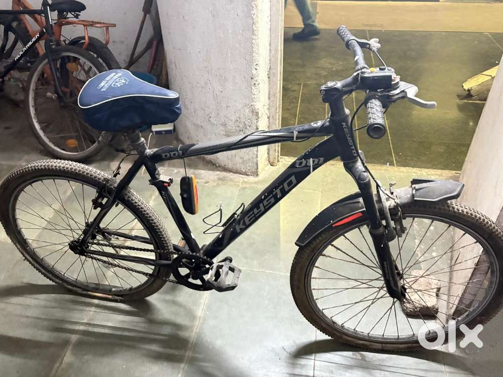 Bicycle with seat cover