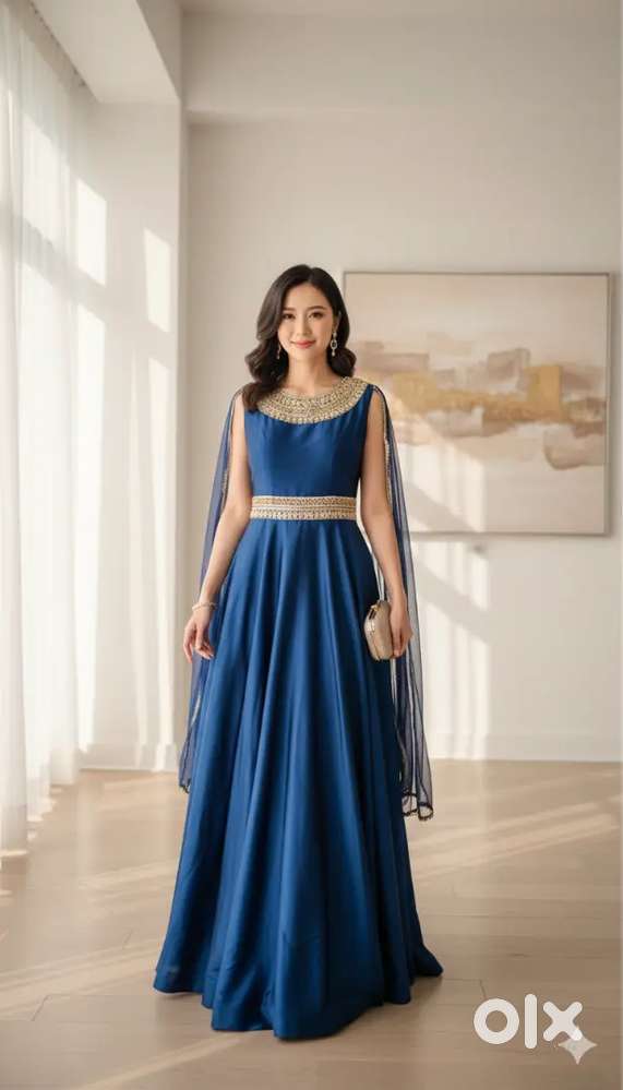 शादी और पार्टियों के लिए रानी गुलाबी ड्रेस  Pink Dress for Weddings