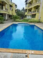 Available 2 bhk Furnished flat For sale at Siolim - Oxel  95lacs