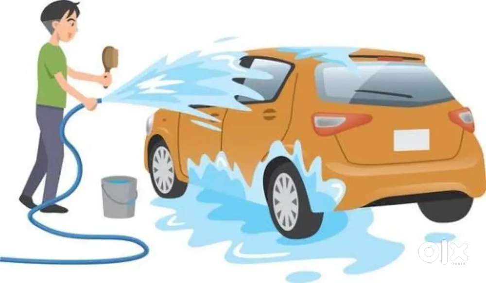 Car wash boy