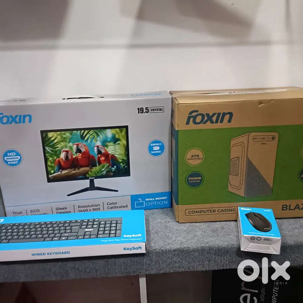 Intel Core i5 4 th Gen 8 GB Ram 256 GB SSD 19 LED 3 year warranty