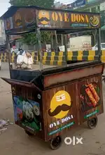 Brand new food cart with wheel manufacturer