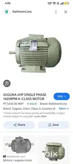 2 Hp suguna motor with out winding