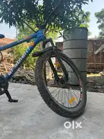 Blue colour cycle disk break hartex tyre