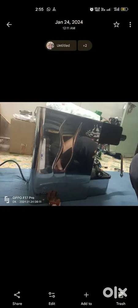 Escobar coffee machine