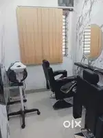 Salon for sale with fully loaded material