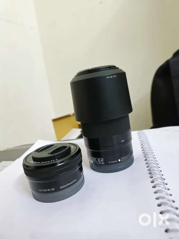 Sony E-Mount Lens - 18-50 & 55-210 - Excellent Condition