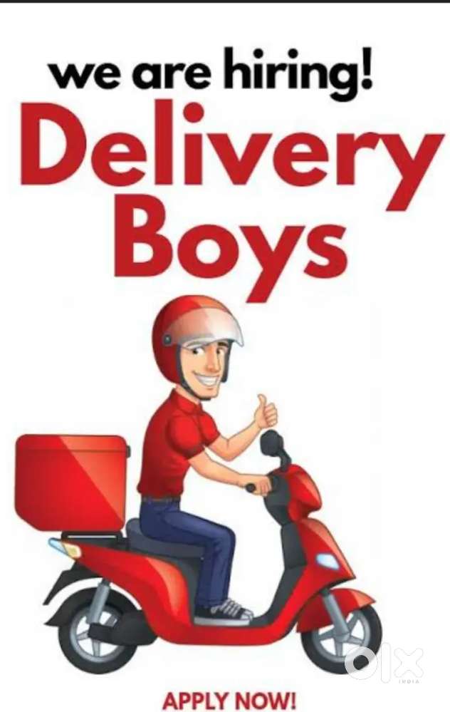 We hiring delivery boys
