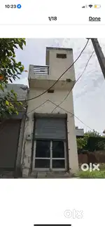 1 shop with 1 bhk house