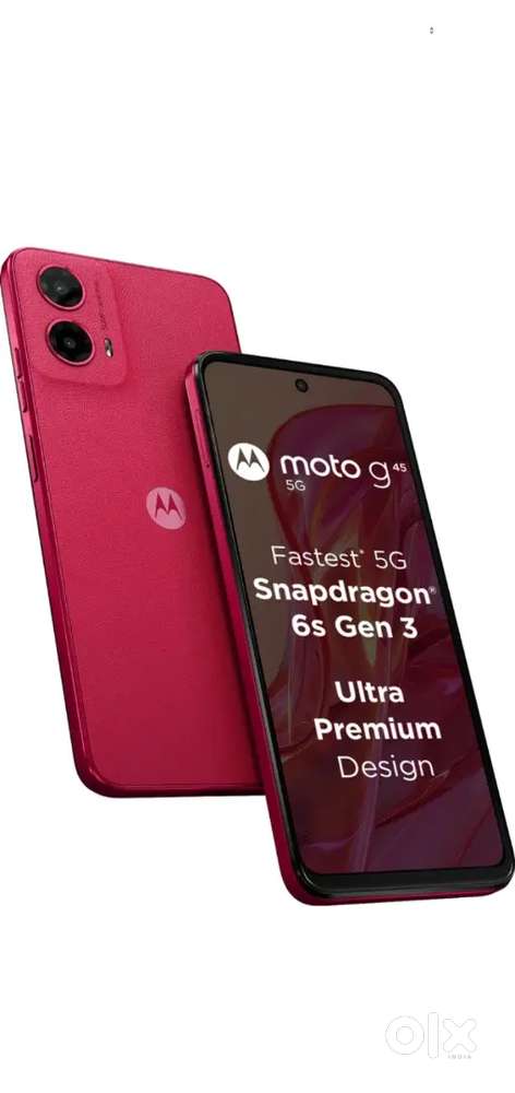Moto g 45 5G (7 month old) With bill box and in warranty period.