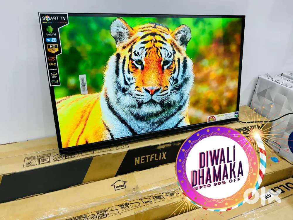 43 Inch 4K Supported Frameless LED TV  Diwali Deal + Free Wall Stand