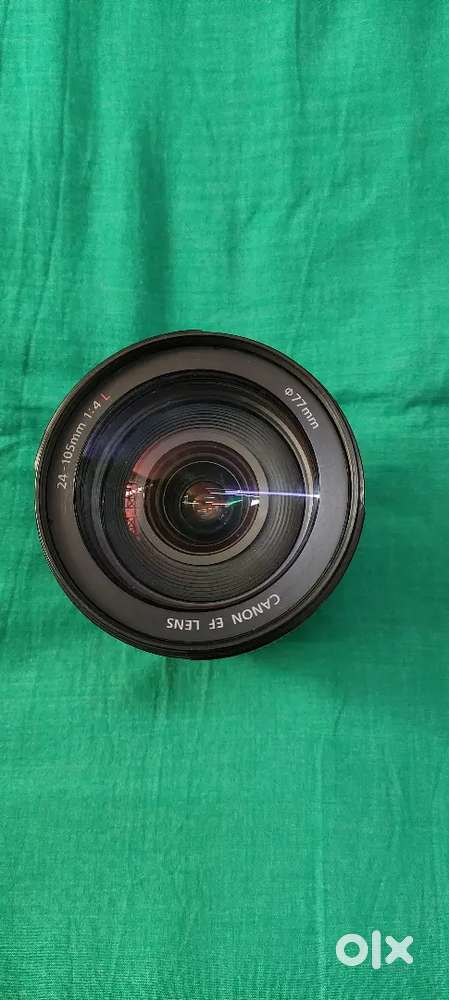 Canon 5D Mark 3 with lens