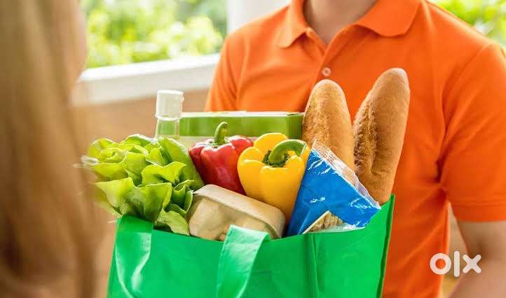 5 hrs packing and picking staffs for a Grocery Firm