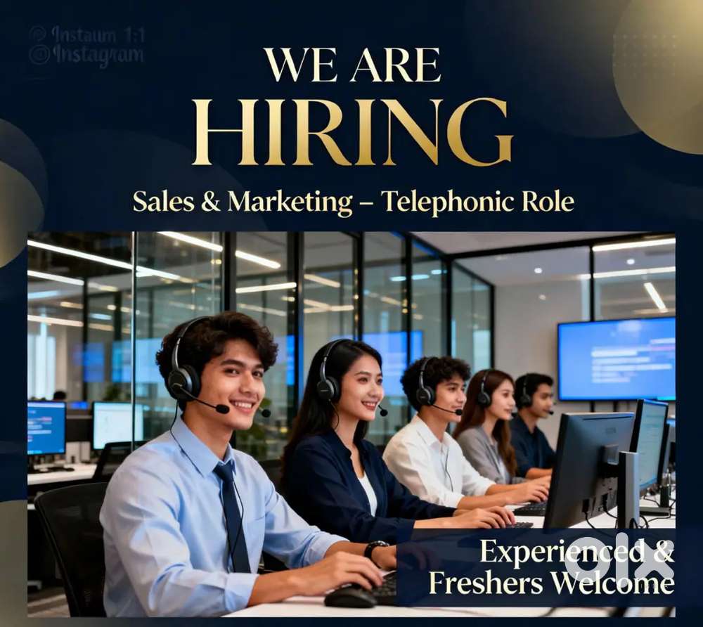 Telesales and marketing