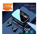 M19 TWS Wireless Headphones with Touch