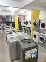 Fridge & washing machine combo with 1 year warranty for sale