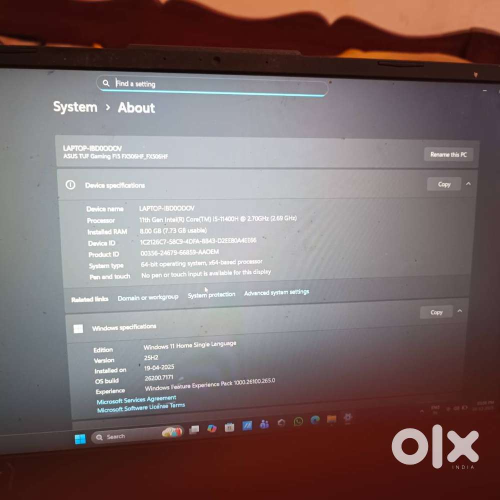 Asus Tuf Gaming F15 FX506HF_FX506HF