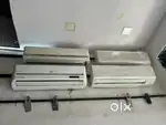 1.5 ton split AC with warranty and good condition