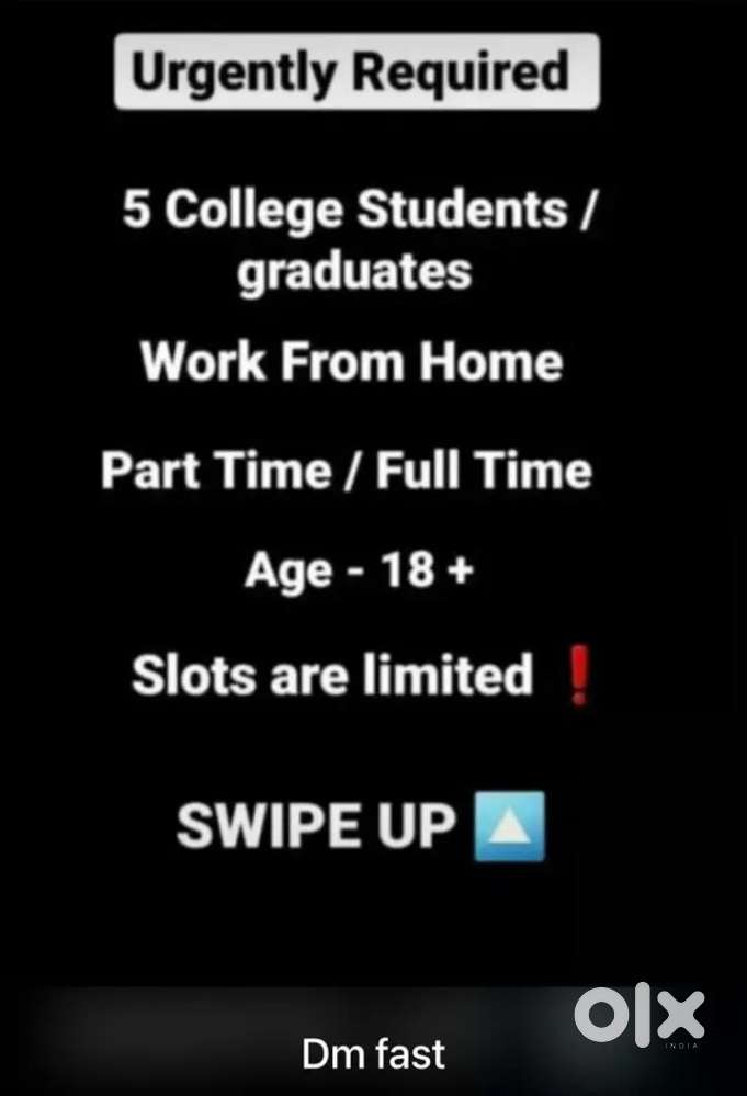 Work from home opportunity