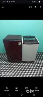 I'd89 Sansui single door& top load washing machine