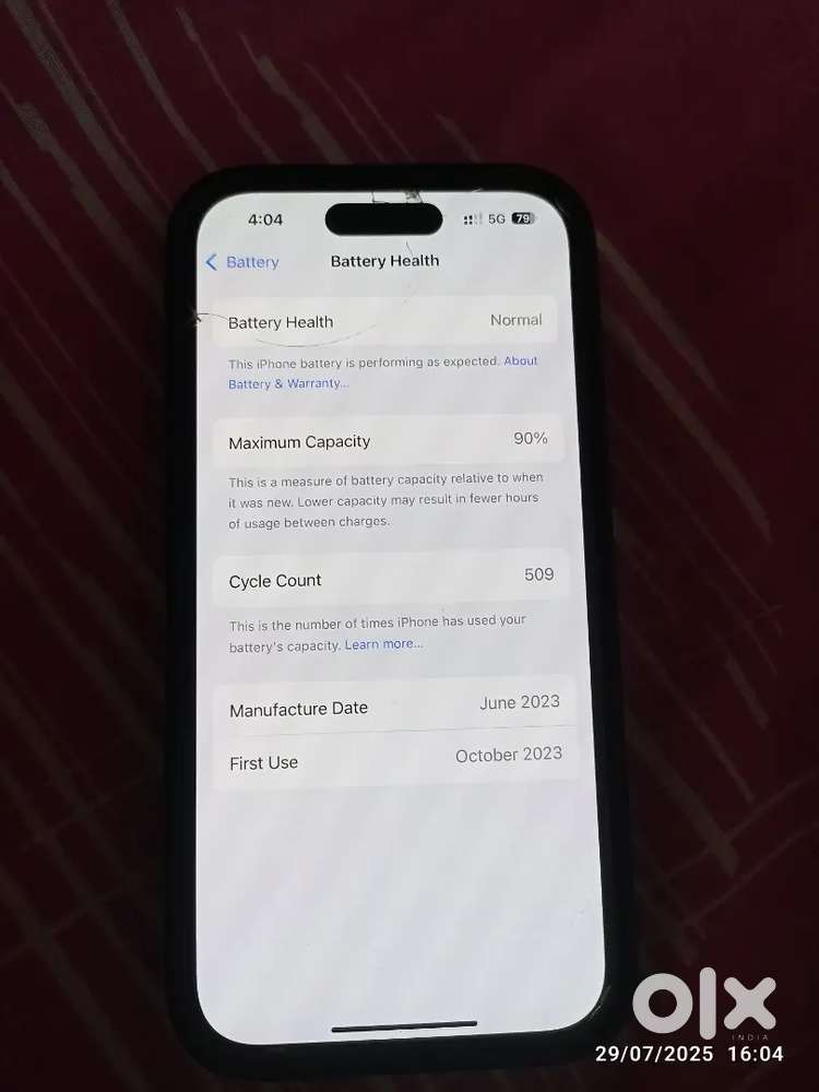 iPhone 15 128 black