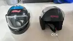 2 Helmets Large and Medium Size