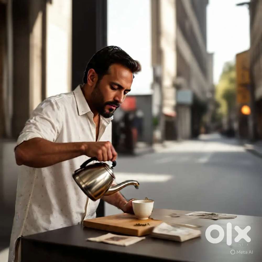 चाय और पराठा बनाने में सुगम व्यक्ति की आवश्यकता