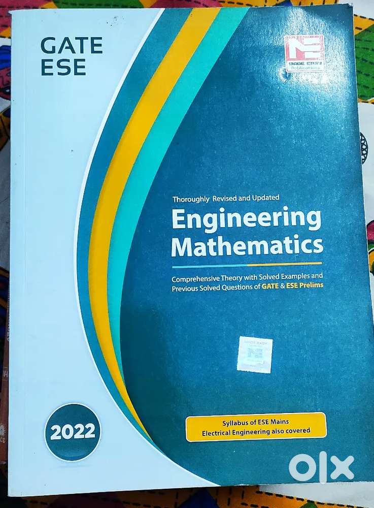Made Easy Engineering Mathematics 2022 – Almost New  GATE & ESE Prep