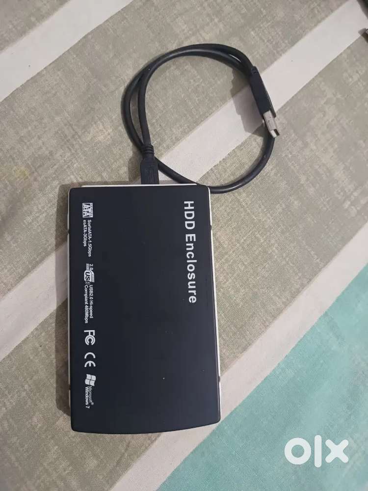 80 GB HARD DISK - WITH ENCLOSURE