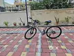 Hero Lectro C6 Electric Cycle - Barely Used Helmet, AirPump, Mudguard