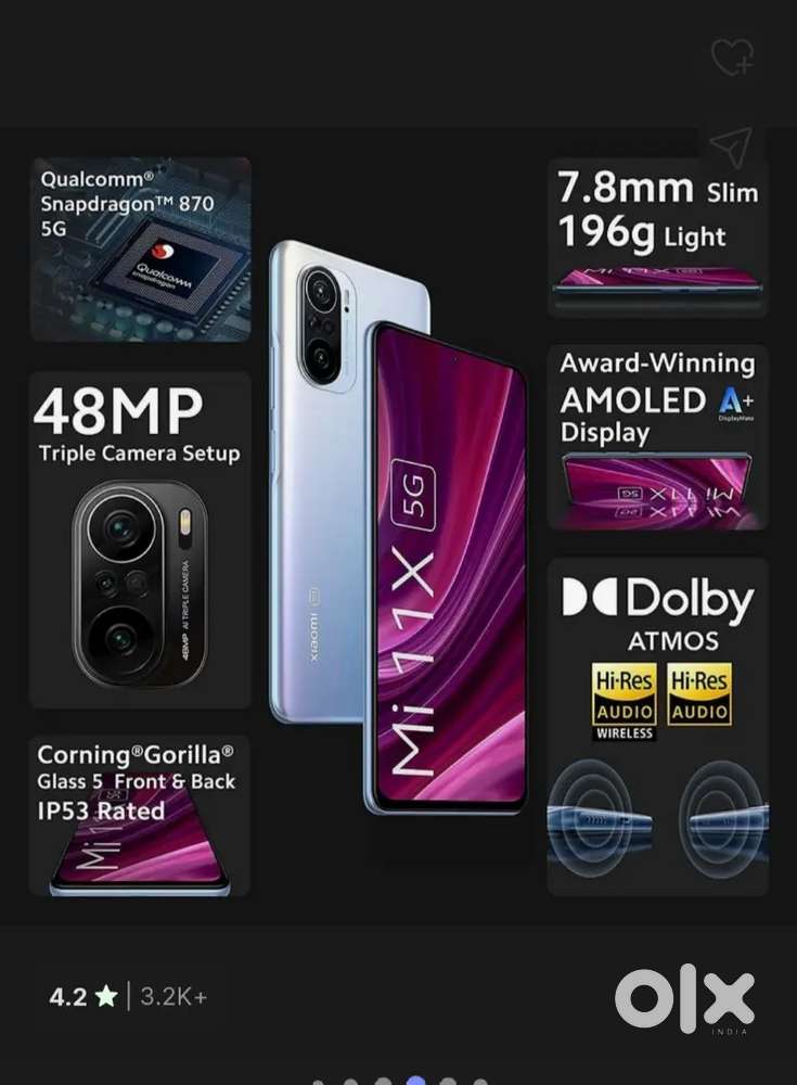 mi 11x 5g (exchange available)