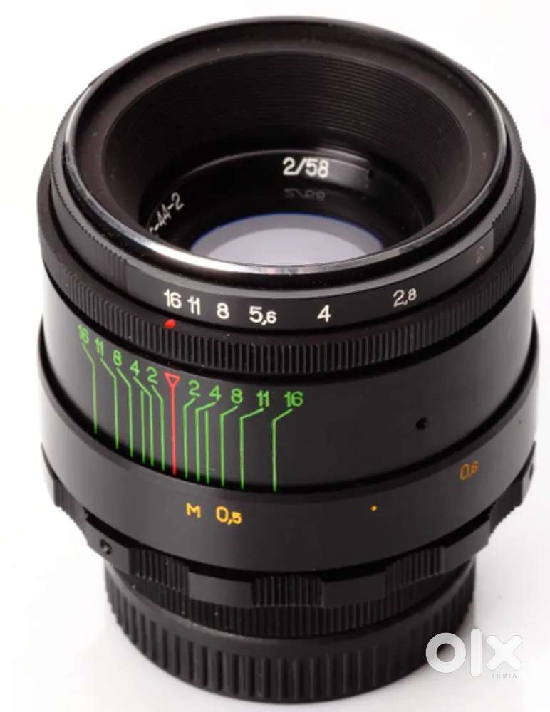 Canon Eos M with lens and adaptor