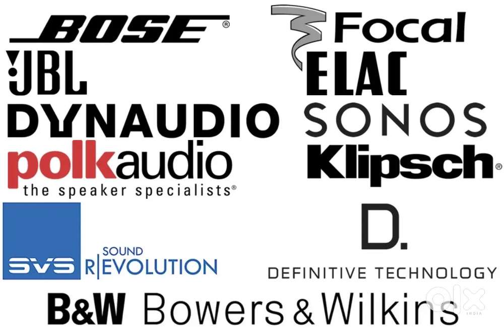 All used branded speaker systems/ home theatre speakers/music system