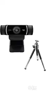 LOGITECH C922 PRO OHD WITH BUILT-IN MICROPHONE USB CONNECTIVITY