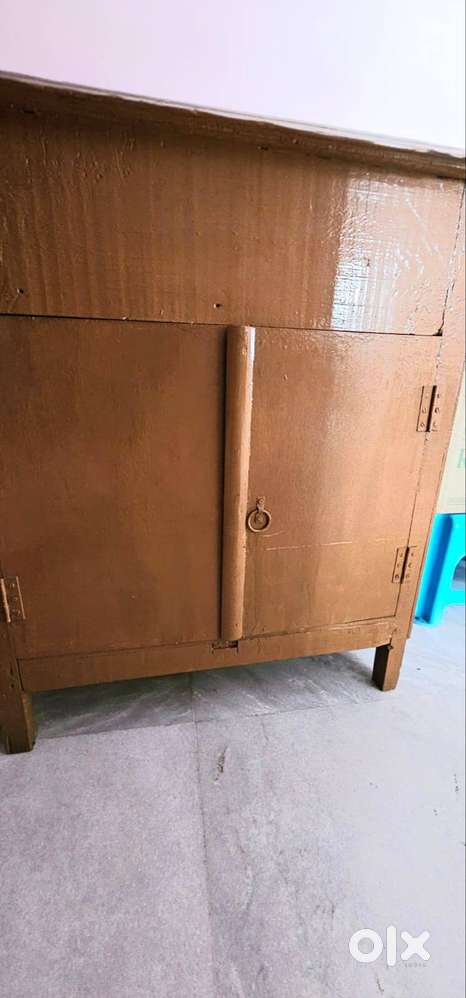 Wooden side table with storage for sale