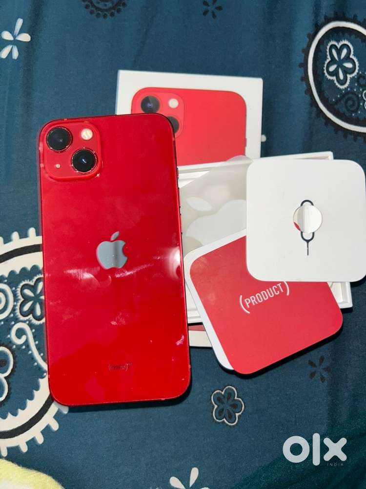 Apple Iphone 13 and Nokia KeyPad Phone