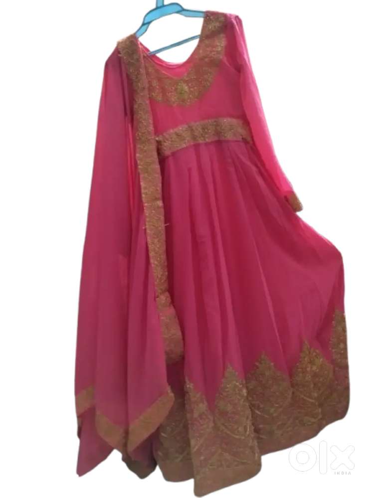 Long frock pinkish colour